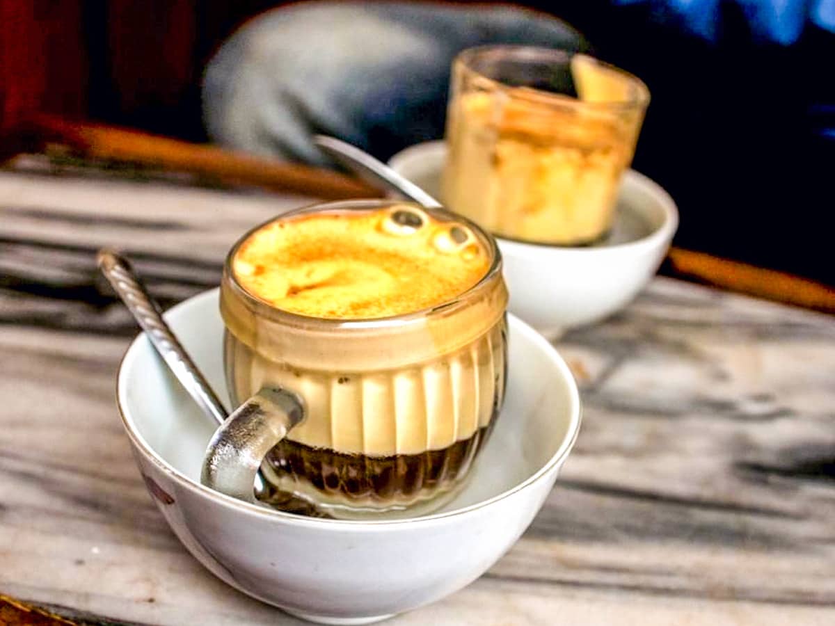 Egg coffee: What, how and where?